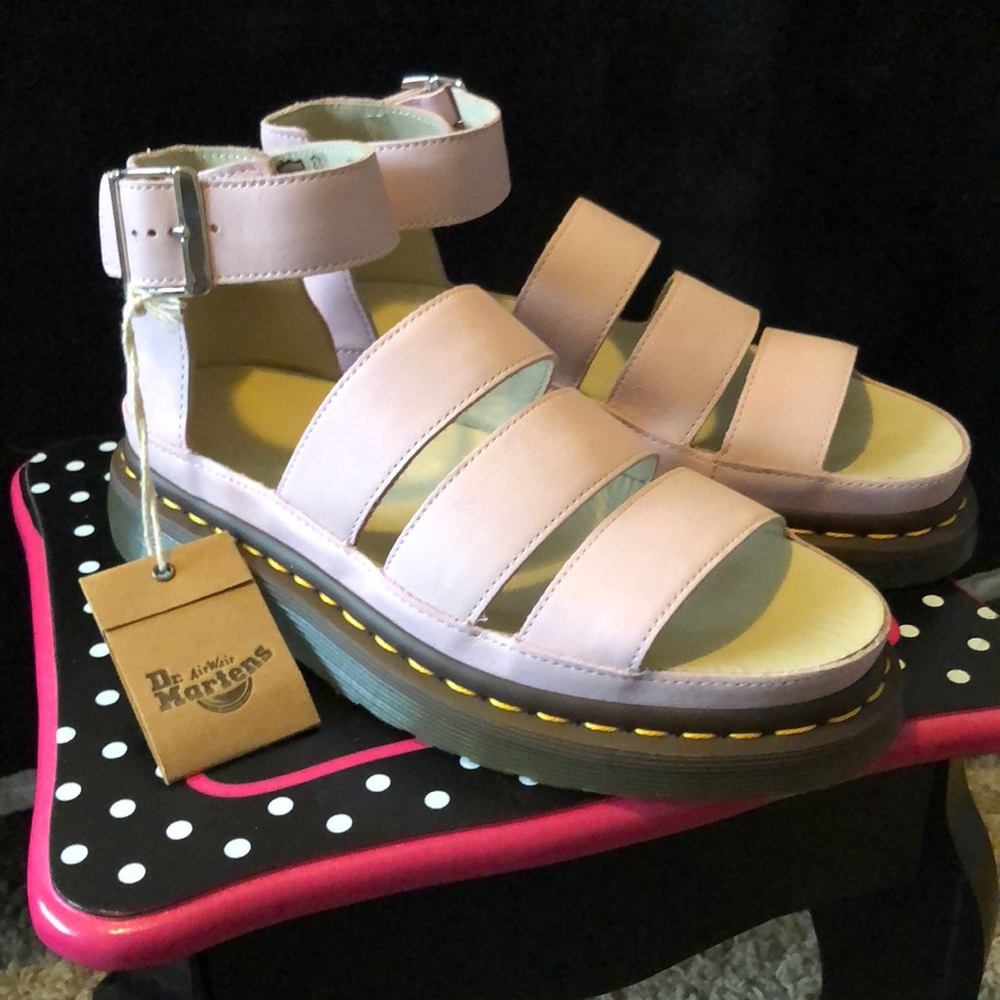 Brand new bubblegum pink Clarissa Dr. Martens.